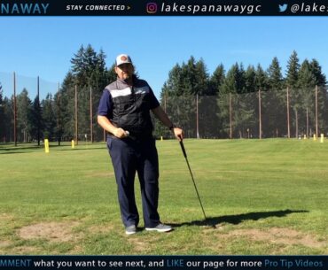 Pro Tip Thursday 101019   How to tee up your ball when it is frozen outside