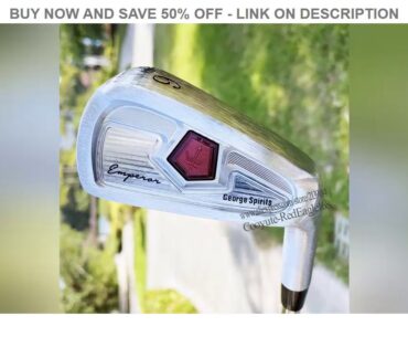 Nieuwe Golf Clubs George Geesten Golf Irons 4-9P Forged Clubs Ijzers Set Graphite Shaft Of Graphite