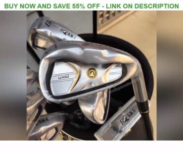 Nieuwe golfclubs HONMA U100 Compleet clubs set Clubs Driver + Fairway hout + ijzers + putter Graphi