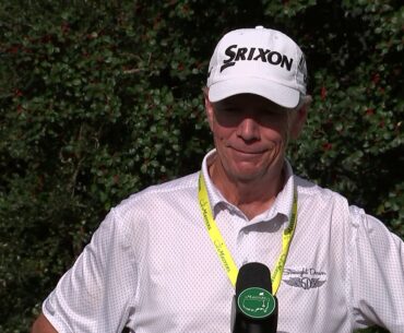 Larry Mize Thursday Flash Interview 2020 The Masters Tournament - Round 1
