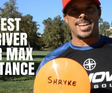 Farthest Flying Disc Golf Distance Driver