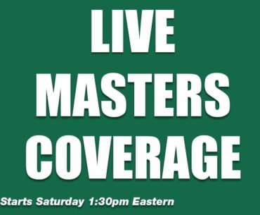 Live 2020 Masters Golf Third Round Coverage  | Free Live Stream