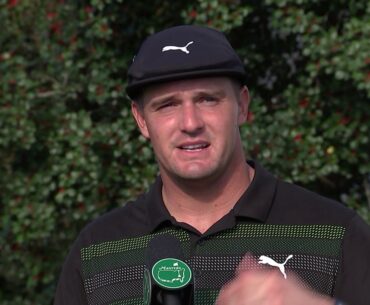 Bryson DeChambeau Thursday Flash Interview 2020 The Masters Tournament - Round 1