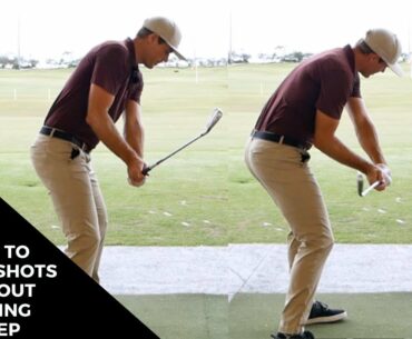 HOW TO FLIGHT SHOTS WITHOUT BEING STEEP