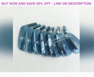 Nieuwe Mannen Golf Clubs Miura MC-501Golf Irons 4-9P Blauw Irons Set R Of S Flex Graphite Shaft of