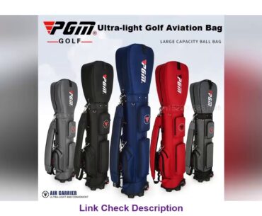 PGM Golf Aviation Bag with Wheels Multi-Function Ultra-light Golf Bag Travel Bag Large Capacity Gol