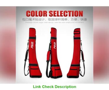 PGM Golf Gun Bag Ultra Light Nylon Can Hold 4-5 Golf Guns Large Capacity Comfortable Original Golf