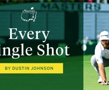 Every shot from Dustin Johnson's third round | The Masters