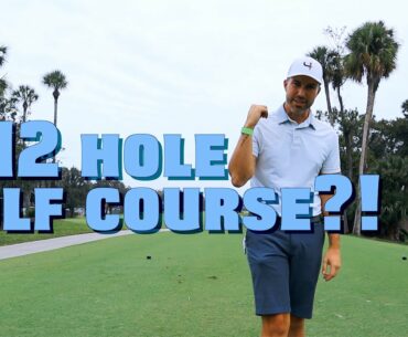 Is This THE FUTURE OF GOLF? Playing A 12 Hole Golf Course!