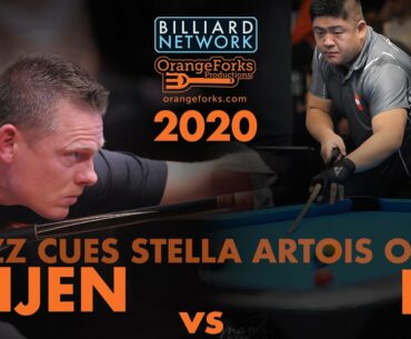 Niels FEIJEN vs Mario HE |2020 Mosconi Raking EVENT |  Mezz Cues Stella Artois OPEN |
