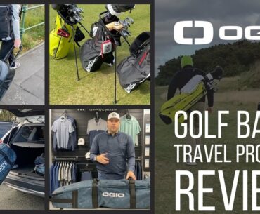 OGIO Range Review - Shadow Fuse Golf Bag, Haze Flight Bag, Alpha Convoy Backpack & Rig 9800 Bag