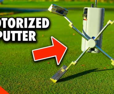 Motorized Windmill Putter! | 2v2 Scramble Match | Exp Golf