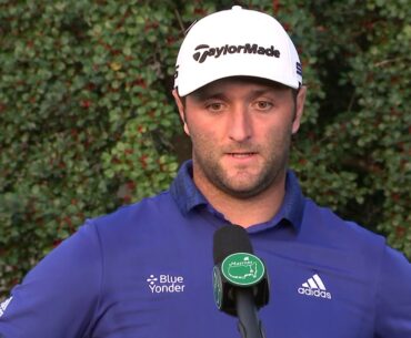 Jon Rahm Saturday Flash Interview 2020 The Masters Tournament - Round 3
