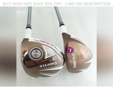 Nieuwe Vrouwen Golf Clubs Maruman SHUTTLE Golf Fairway Woods 3/17 hout U5 Golf Hybriden Graphite Cl