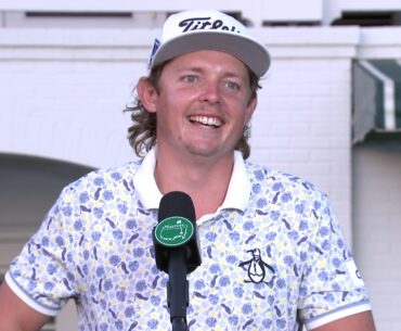 Cameron Smith Saturday Flash Interview 2020 The Masters Tournament - Round 3