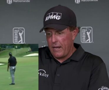 Phil Mickelson explains decision to putt from 78 yards off the green