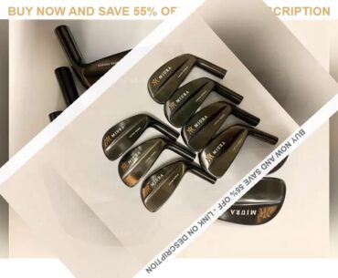 Best Gewaardeerde Miura Limited Forged Irons Miura Golf Iron Set Miura Golf Clubs 4-9P(7 Stuks) sta