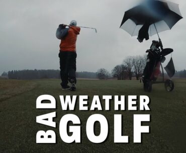 Bad Weather & Bad Golf | 9 holes | Ski Golf Club