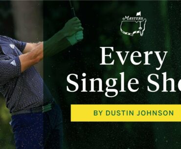 Every Shot From Dustin Johnson's Final Round | The Masters
