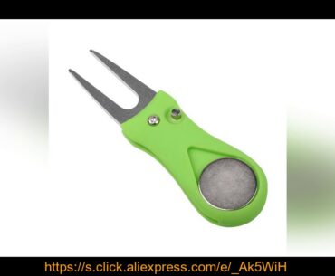 Golf Divot Tool with Golf Ball Tool Marker Pitch Cleaner Golf Pitchfork Golf Accessories Putting Gr
