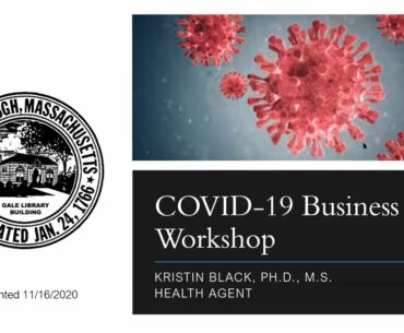 Town of Northborough Business Outreach Covid-19 Webinar
