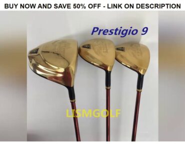 2019New Golf Maruman Prestigio 9 Golf Club Volledige Setr Driver + Fairway + Ijzers + Putter (Geen