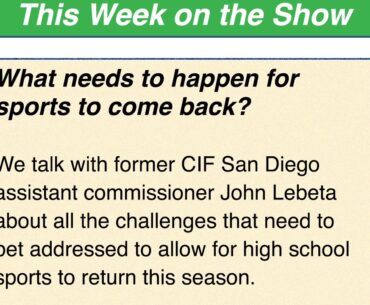 How to get a 2020 high school sports season