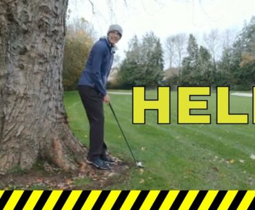 Hit a right handed club left handed