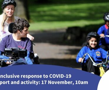 An inclusive response to COVID-19 in sport and activity