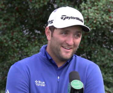 Jon Rahm Saturday Flash Interview 2020 The Masters Tournament - Round 2