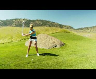 How to Hit From an Uphill Lie | Tobiano Golf Tips