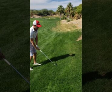 Jermo on 18 at Red Rock Arroyo.  Fall 2020
