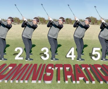 Single Plane Golf Swing - Position Practice  (Part 3)
