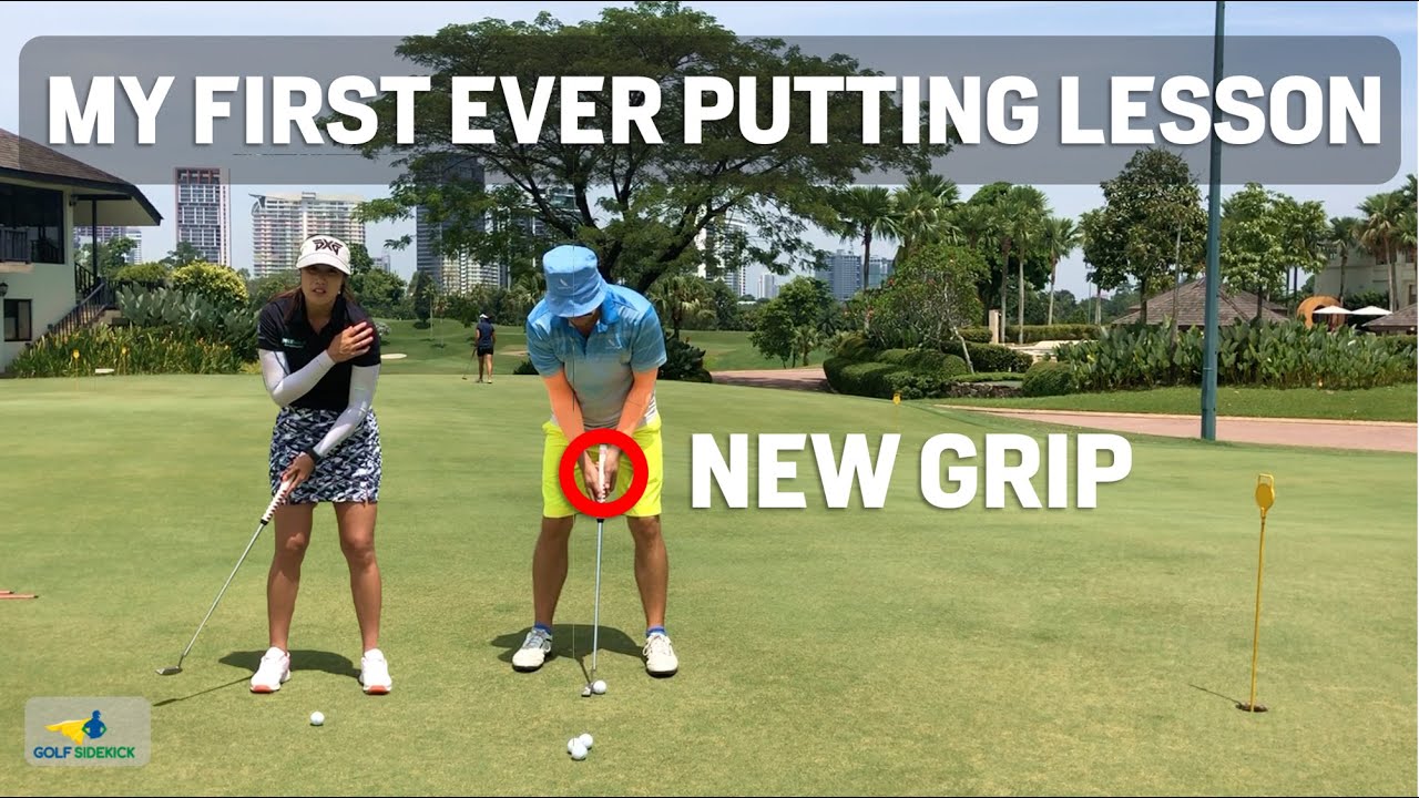 How I Changed My Putting Stroke Grip – My First Ever Putting Lesson Michele Low How I Changed My Putting Stroke Grip - My First Ever Putting Lesson Michele Low