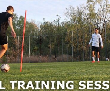 First Touch and Awareness Training | Full Training Session With The Technique Trainer