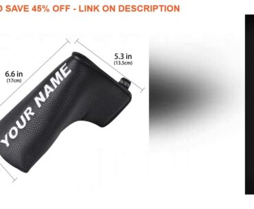 Custom Golf Headcovers Aangepaste Blade Putter Cover Graveren Uw Naam Voor Alle Merken