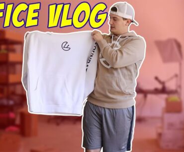 Getting Hyped over our Apparel | Office Vlog 3