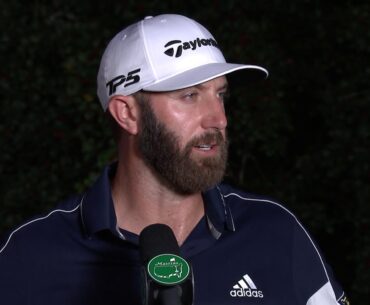 Dustin Johnson Thursday Flash Interview 2020 The Masters Tournament - Round 1