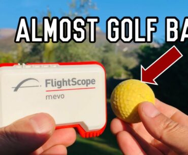 Almost Golf Balls with Flightscope Mevo