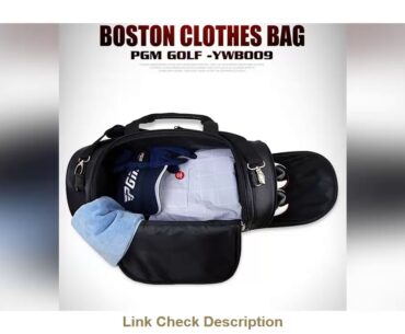 2018 Large Capacity multi-functional Golf Bag Double Layer Sports Handbags Black Color Golf Clothes