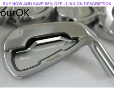 TourOK ijzers ray v irons clubs set 4-9.P Golf hoofd geen Golf shaft Gratis verzending