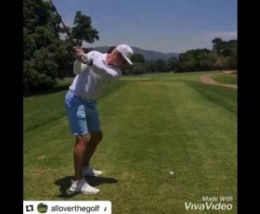 Jacques Blaauw golf swing motivation. #Bestgolfswings #alloverthegolf .