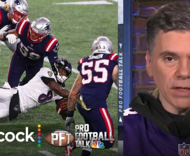 Patriots were prepared for Ravens' complex offense | Pro Football Talk | NBC Sports