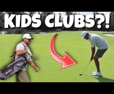 Playing Golf Using Junior Clubs