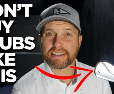 DON'T BUY GOLF CLUBS WITH TAPE ON THEM!!