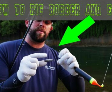 How To Rig Bobber & Eggs For Float Fishing Chinook & Coho Salmon
