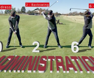 Single Plane Golf Swing - Position 0-2-6 and Sequence Practice (Part 5)
