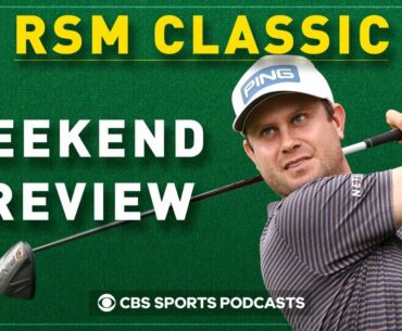RSM Classic Weekend Preview + TIGER WOODS and Son to play in PNC Championship