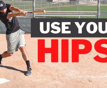 How To “Use Your Hips More” While Batting | Baseball Hitting Tips