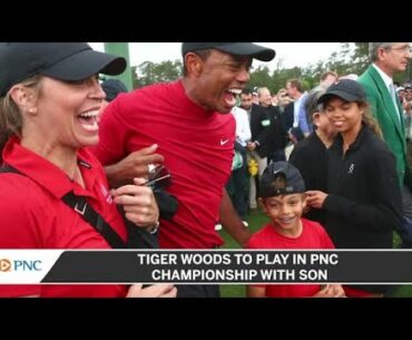 Tiger Woods To Play In PNC Championship With Son